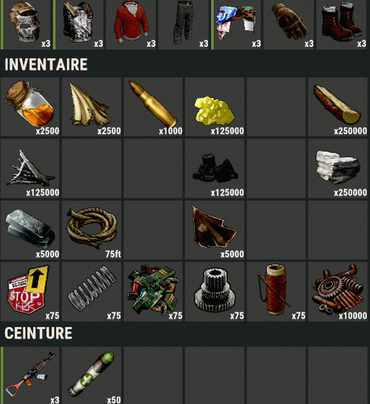 Clan kit contents